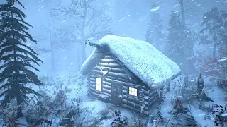 BRUTAL BLIZZARD SOUNDS. Howling Wind Sounds for Sleeping. Blizzard Ambience. Howling Win  2025
