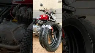 Upgrade your Royal Enfield GT650 or Interceptor 650 with Metzeler Lasertec tyres!⚡ #royalenfield