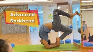 How to Do Scorpion Pose (Vrischikasana) and Advanced Backbend Yoga Pose Variations  | Yograja