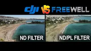 Dji ND Filter vs Freewell ND filters на примере Dji Mavic AIR 2