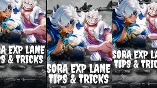SORA EXP LANE TIPS AND TRICKS | Do this on your next rank game 🎮 #mobilelegends #tipsandtricks #fyp 