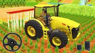 Heavy Duty Tractor Farming Tools 2019 - Driving Corn Farm - Android Gameplay