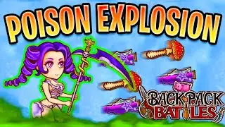 Poison Explosions Destroy All Tanks! | Backpack Battles