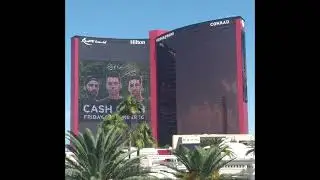 Resort World Las Vegas Giant 100,000 sqft LED Screen (FULL VIDEO)