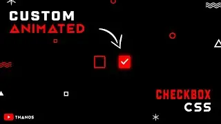 Custom Checkbox Animation Vanilla CSS & HTML
