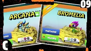 CdS #9 (S12): 🔥2 NOUVEAUX DRAGONS: ARCANA + BROMELIA !!! Dragon Mania Legends FR