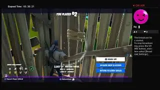 LeGeNds_CALiGiRL's Live PS4 Broadcast FortNIGHT FLOOD JUune 15 2020 lock down Therapy