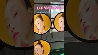 LCD Video Wall + Round display