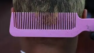 Female Natural Tapered Haircut Part 2