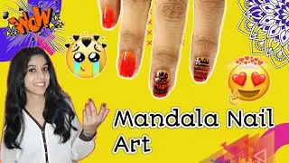 Mandala Nail Art | Nail Art In Hindi | Let's Nailedit |