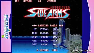 Capcom Arcade 2nd Stadium HYPER DYNE SIDE ARMS PS5