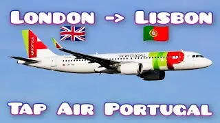 LONDON TO LISBON FLIGHT WITH TAP AIR PORTUGAL A320