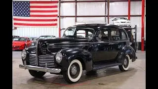 1940 Hudson Traveler Sedan For Sale - Walk Around