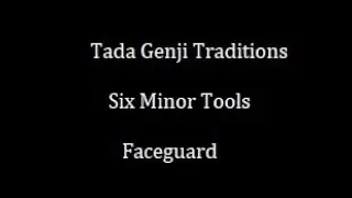 (28) Tada Genji Traditions - Six Minor Tools - Faceguard (Menpo)