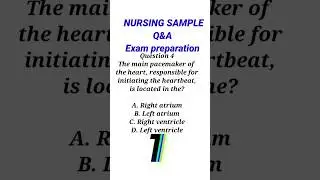 Latest Nursing sample Questions and answer #nclextips #nursingstudent #viralvideoshorts #prometric