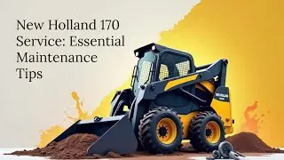 LS 170 New Holland Skid Loader Service