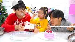 보람이와 코난 또치의 복불복 챌린지 장난감 놀이 Boram REAL FOOD CHALLENGE