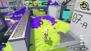 One-hit wonder whipeout | Turf War | Splatoon 3