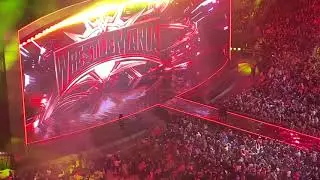 Wm35 baron corbin and Kurt Angle  intro live