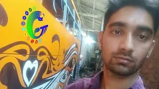 luxury bus painting graphic design