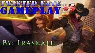 [Diamond I] - Twisted Fate Mid Season 4 Gameplay - Learn How To Gank Properly - League of Legends