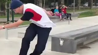 WTF? @rosstagram01 🎥: @tnt_media via @hellaclips | Shralpin Skateboarding
