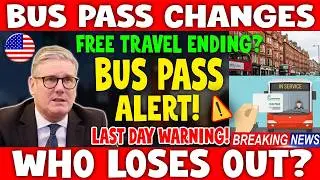 🚨 Free Bus Pass Changes 2026 | New Rules From 15 February | Who Still Qualifies?