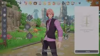 (Beta Test) The Seven Deadly Sins: Origin Gilthunder Showcase Longsword