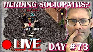 Ultima Online LIVE, NO MACROS/HOTKEY till CASTLE on Second Age (#challenge #roleplay )(Day 73)