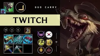 Twitch ADC vs Samira - KR Master Patch 26.02