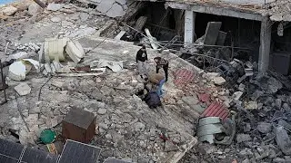 Israeli air strikes hit Lebanon with damage in the south and east