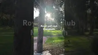 Royal golf club Marrakech Morocco