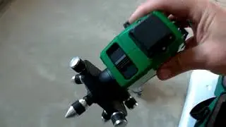 Самый дешевый 3D лазерный уровень с зеленым лазером!