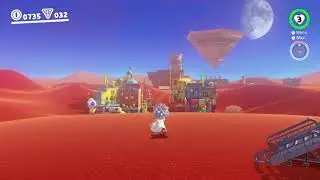 Super Mario Odyssey - Wooded Kingdom Moon #50: Found with Wooded Kingdom Art