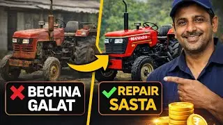 Old Tractor Mat Becho | Low Budget Me Best Modification | Tractor Repair Reality 