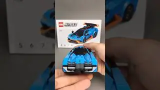 LEGO Lamborghini #77238 alternate moc model ⭕️🛞 Free MOC instructions at #keeponbricking Youtube!