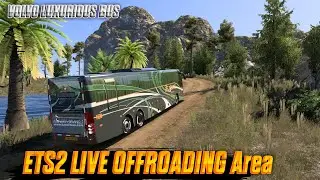 🔴 LIVE | INDIANBUS OFFROADING  AREA Volvo B11r  ETS2 SABKA M GAMER
