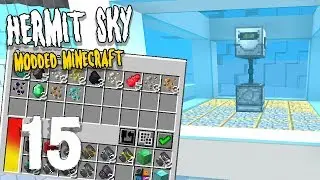 Hermit Sky: 15 | THE DIAMOND MAKER | Modded Minecraft