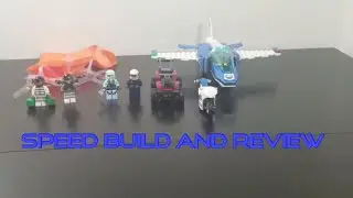 LEGO City 60208: Sky Police Parachute Arrest from 2019!