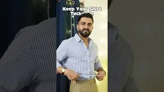 Tuck-In Your Shirt The Right Way ✅ #fashion #fashiontips #mensfashion #style #stylish