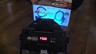 ADJ MEGA GO PAR64 TUTORIAL 2, STATIC COLOR AND FLASH MODE