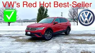 2023 Volkswagen Tiguan SE 4Motion Interior and Exterior Tour!
