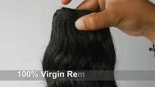 Product Overview  Remy Pure Indian Virgin Machine Weft Natural Wavy Hair Extensions 1B Natural Black
