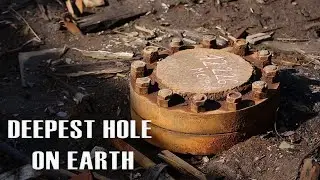 What did the scientist discover in the world's deepest man-made hole?