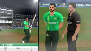 Pakistan vs New Zealand 5 T20I Match in WCS3 Game