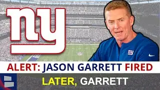 BREAKING: Jason Garrett FIRED By Giants After Loss vs. Bucs | New York Giants News & Reaction
