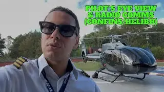 Inside the Cockpit: Real-Life Takeoff in an Airbus H130 T2 with Live ATC Audio