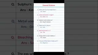 Science questions and answers #gkquestion #generalknowledge #apple #acid #chemical#salt #bulb#iphone