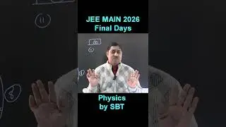 JEE Main 2026 : do this and chill | Tips for last few days before JEE Main