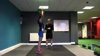 Med ball slam